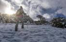 Municipios del Pirineo navarro amanecen con la primera nevada de la temporada