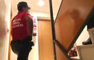 La Policía Foral, al acudir a un domicilio tras un requerimiento vecinal.