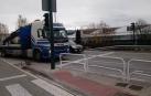Vídeo con la protesta de camioneros navarros contra las medidas fiscales (II)
