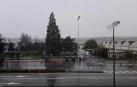 Vídeo de la nieve cayendo en Pamplona