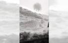 Nevada en el Santuario de San Miguel de Aralar