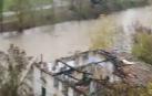 Crecida del río Arga a su paso por la Rochapea (II)