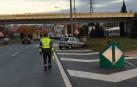 Trasladado al CHN un joven de 18 años tras chocar contra una bionda en Pamplona