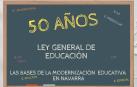 El Archivo de Navarra conmemora el 50 aniversario de la Ley General de Educación