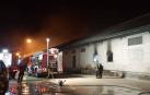 Investigan las causas del incendio en la estación de Renfe de Pamplona