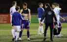 Imágenes del partido de primera ronda de Copa del Rey entre el Cantolagua y el Real Valladolid disputado en el estadio Merkatondoa.