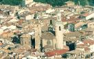 Vista aérea de la iglesia de San Saturnino.