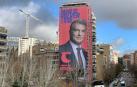Laporta hace campaña en el Bernabéu: "Ganas de volver a veros"
