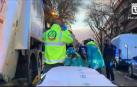 Vídeo: Muere una ciclista tras ser atropellada por un camión de basura en Madrid