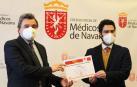 Pedro Antonio de la Rosa, Beca Senior 2020 del Colegio de Médicos de Navarra