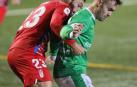 Imágenes del partido de primera ronda de la Copa del Rey disputado entre la A.D. San Juan y el Granada.