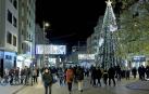 Iluminación navideña en Pamplona