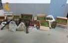 Dos detenidos tras incautar 65 kilos de marihuana en la Ribera