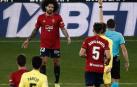 Imágenes del encuentro correspondiente a la Jornada 14 de LaLiga Santander disputado en el estadio de El Sadar.