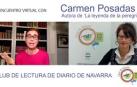 Encuentro virtual del Club de Lectura de Diario de Navarra con la escritora Carmen Posadas