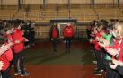 Pasillo para los campeones Unax Chocarro y Nahia Miqueleiz