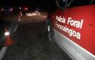 Se accidenta en Añorbe y es denunciado por conducir sin puntos y dar positivo en alcohol