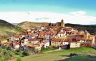 Imagen panorámica de la localidad de Luco de Bordón, en Teruel