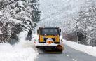 El Gobierno movilizó la pasada noche 100 quitanieves, ante la amenaza de una nueva nevada