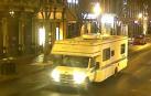 Autocaravana utilizada para un atentado con bomba en Nashville, Tennessee, Estados Unidos.