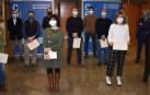 Nerea Eguiluz (Estanterías Eguiluz), Mar Lobete (Pyramide Asesores), Silvia Tápiz (Zentral Kafé Teatro), Javier Del Río (experto que imparte el DAE), Antonio Áriz (Antonio Anaut, Beripan), Carlos Suescun (Construcciones F. Suescun), Ricardo Majo (Talleres Autozona), Javier Iradiel (responsable de formación CEN), Iñaki Goñi (Delta Consultores), Javier Vidorreta (Vidorreta Desing), Pablo Martínez (i3Code) y David Salinas (Morlaco Beer).
