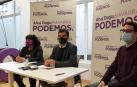 Eva Istúriz, Eduardo Santos y Carlos Amatriain.