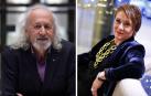 El cineasta Montxo Armendáriz y la soprano María Bayo, medallas de Oro al Mérito en Bellas Artes.