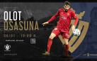 Anuncio de Osasuna del partido ante el Olot.