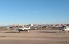 Imagen de la pista del aeropuerto madrileño de Cuatro Vientos