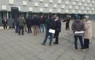 Unos mariachis amenizan el inicio de la Asamblea de Osasuna