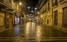 2020 se despide en Pamplona con las calles vacías