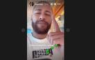 Neymar mostró en los stories de su cuenta de Instagram cómo iba a ser su cena de fin de año