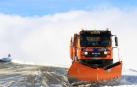 La nieve obliga a usar cadenas en la carretera Burgui-Isaba