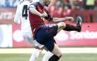 Imágenes del encuentro correspondiente a la Jornada 25 de LaLiga Santander disputado en el estadio de El Sadar.