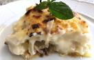 Imagen del bacalao gratinado con patata y queso
