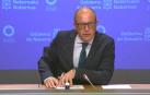 Carlos Gimeno, en la rueda de prensa.