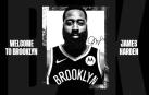 Anuncio del fichaje de Harden por los Nets.