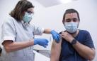 Ya se está vacunando en los diferentes hospitales de Navarra