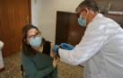 Tudela administra las primeras dosis a personal sanitario