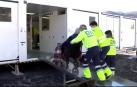 Ya funciona el hospital móvil que vacunará en zonas rurales de Navarra