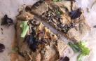 Imagen de la Galette integral con champiñones