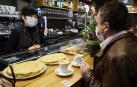 Navarra reabre este jueves el interior de los locales de hostelería con aforo al 30% tras casi dos meses de cierre por las restricciones  del Gobierno de Navarra frente al Covid-19.