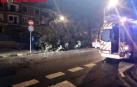 El fuerte viento obliga a la Policía Municipal y Bomberos a realizar distintas intervenciones