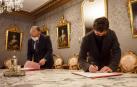Maya y Santos firman un "compromiso político" para ampliar el Palacio de Justicia