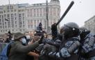 Casi 3.300 detenidos durante las protestas en apoyo a Navalni