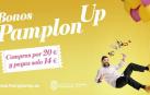 Imagen promocional de los bonos de la campña PamplonUp