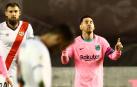 El Barça sufre frente al Rayo y el Sevilla se come al Valencia