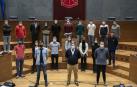 Imagen de la celebración del Parlamento joven de Navarra.