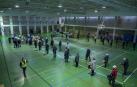 Vista general del polideportivo Toki Ona, donde se realizan las pruebas.