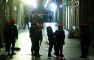 Cuatro detenidos y seis contusionados, cinco de ellos ertzainas, en los altercados en San Sebastián